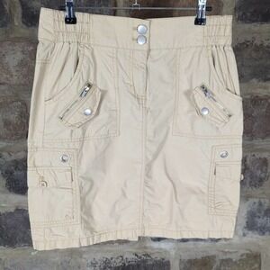 Calvin Klein Tan Cargo Skirt Woman's Size XS